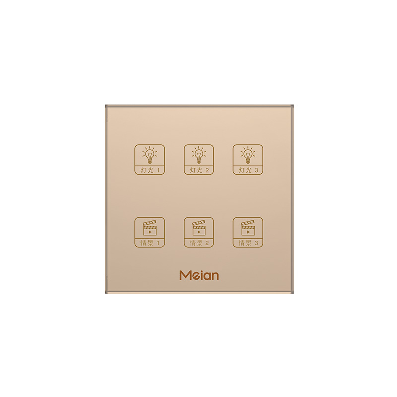 SC01智能场景开关面板